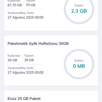 Kullanmadığım Halde İnternet Paketim Hızla Tükeniyor Ve Ek Ücret Ödemek Zorunda Kalıyorum