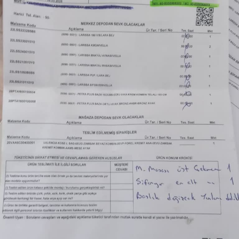 Bellona Kudaş Mağazası'nda Değişim Ve İade Sürecinde Yaşanan Mağduriyet