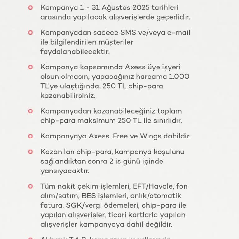 Axess Kampanyasında Hak Edilen Puan Yüklenmedi Mağduriyetim Giderilmiyor