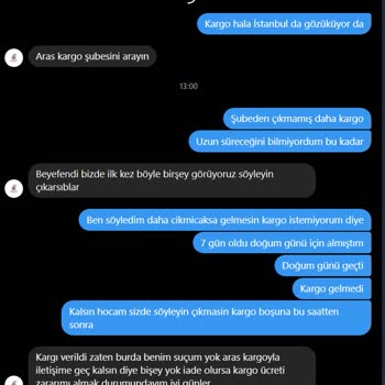 Siparişten Sonra Satıcı Tutumunun Değişmesi Ve Parfüm Gönderiminde Sorun