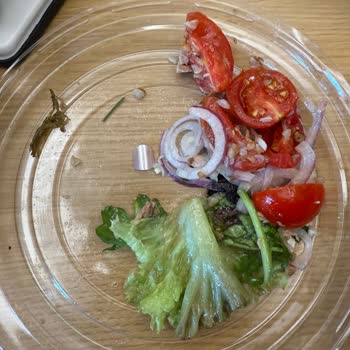 Yemeksepeti Salatamdan Takma Tırnak Çıktı, Hijyen Ve İletişim Sorunu Yaşadım