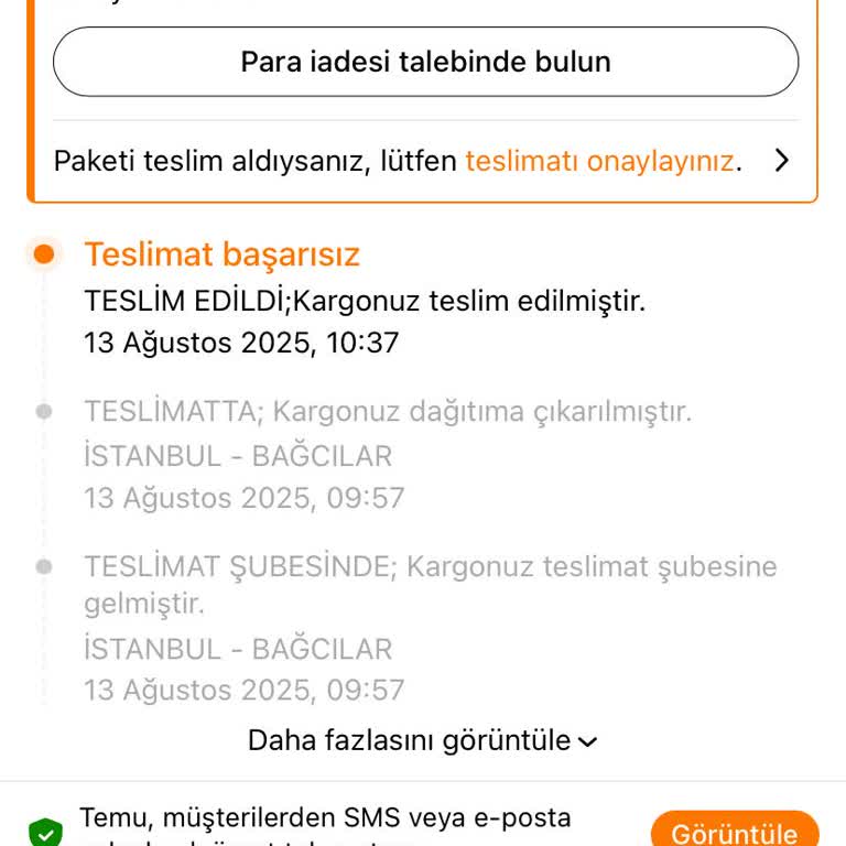 Evdeyken Kargom Teslim Edilmedi, Hiçbir Şekilde Bilgilendirilmedim!