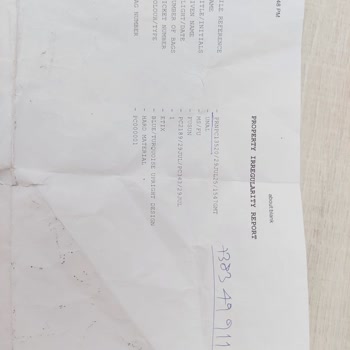 Bagaj Kaybı, Hasar Ve İletişim Sorunlarıyla Yaşanan Mağduriyetin Giderilmesini İstiyorum