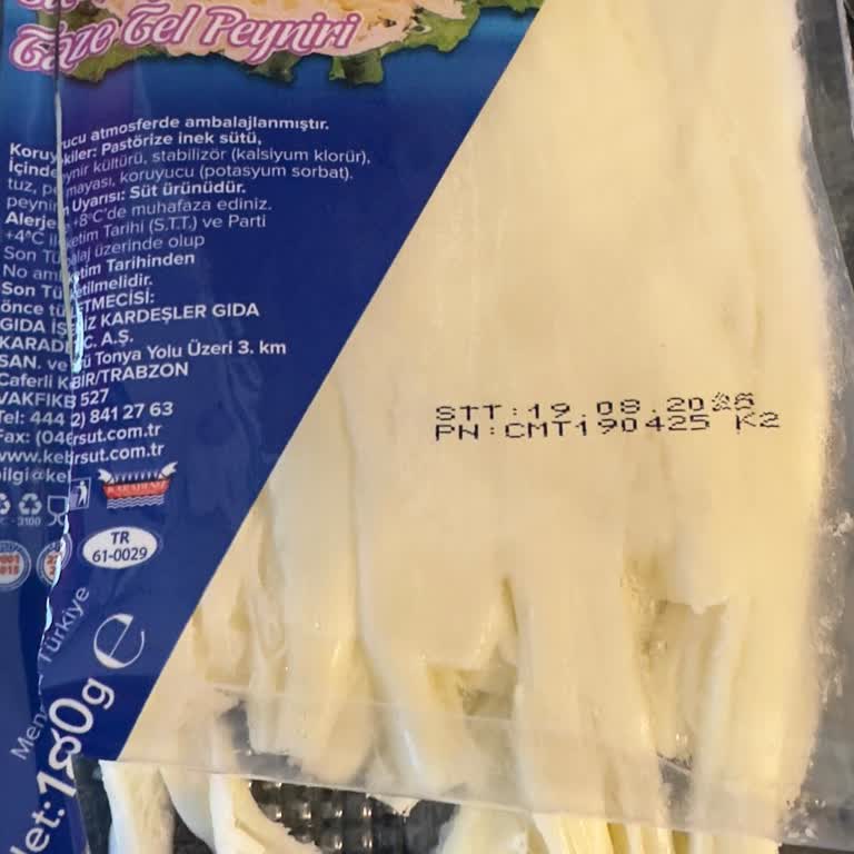 Kebir Tel Peynirinden Çıkan Küf Ve İlgisiz Müşteri Hizmetleri