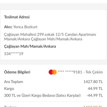 Siparişim Bir Haftadır Teslim Edilmedi, Mağduriyetim Giderilmiyor