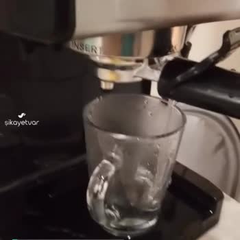 Yeni Altus Al 4933 Es Model Espresso Makinesi Sızdırma Problemi