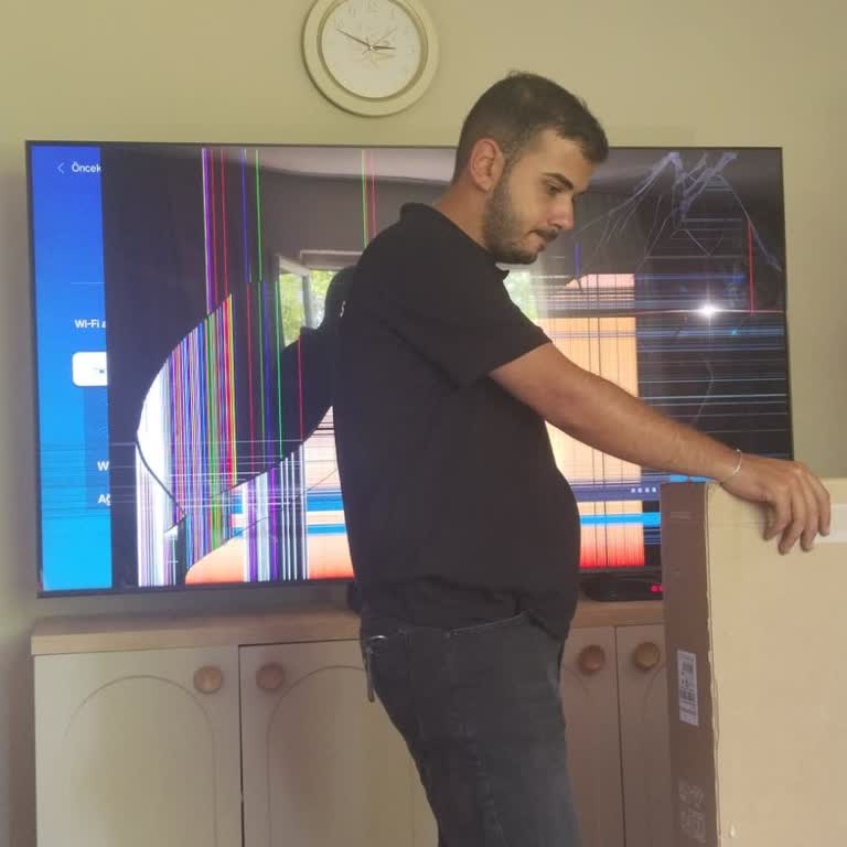 Kargoda Kırılan TV Ve Eksik Teslimat Prosedürü Mağduriyeti