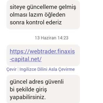 Sahte Hesapla Yapılan Görüşme Ve Para Talebi Sonrası Engellenme