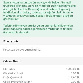 File Market'te Zorunlu Ve Fazla Poşet Ücretlendirmesiyle Mağduriyet