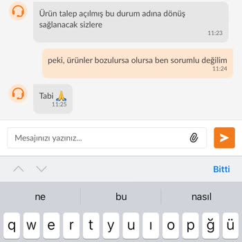 Bozuk Ve Kirlenmiş Ürünler İçin Yetersiz İade Ve Eksik Bilgilendirme