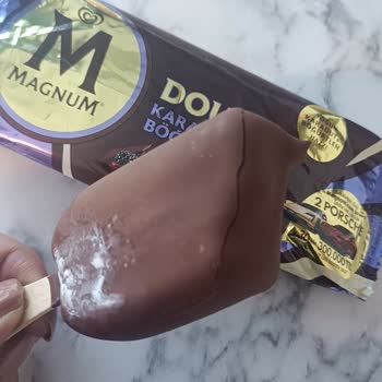 Satın Aldığım Magnum Dondurma Yarım Çıktı, Mağduriyetimin Giderilmesini İstiyorum