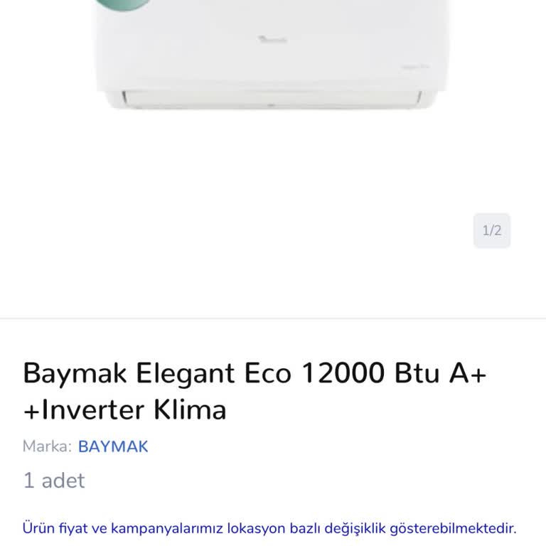 Teslimat Öncesi Klimada Fiyat Düşüşü Sonrası İade Talebim