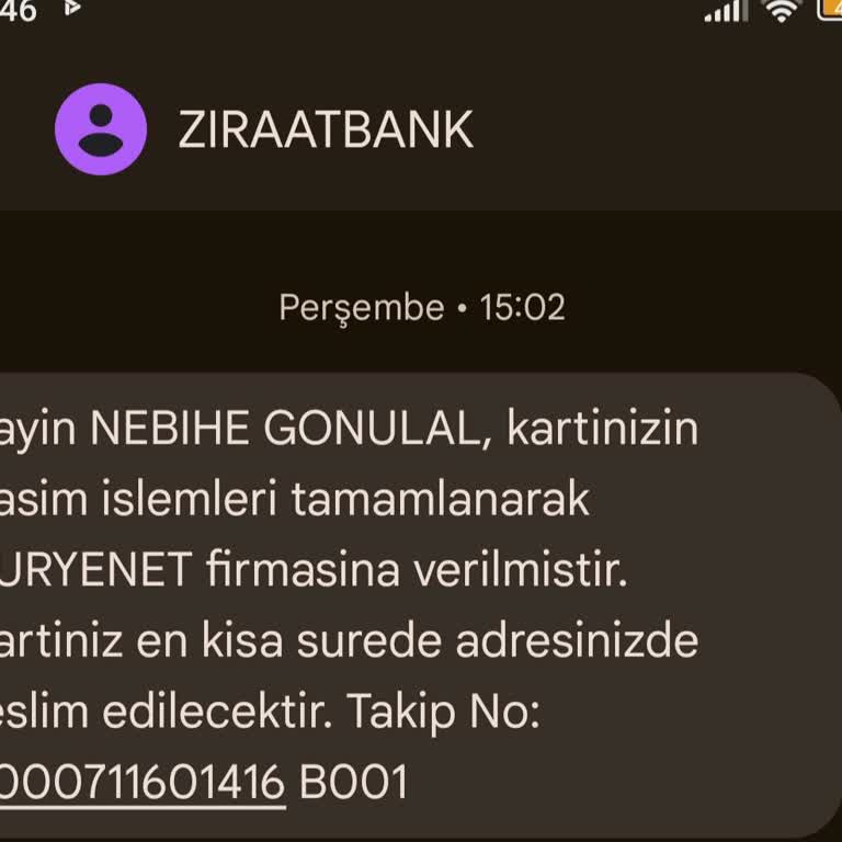 Kredi Kartım Günlerdir Teslim Edilmiyor, Bilgilendirme Ve Çözüm Sağlanmıyor