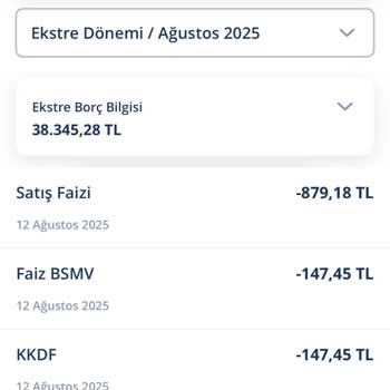 Kredi Kartıma Yüksek Yıllık Ücret Ve Faiz Kesintisi İadesi Talebim Var