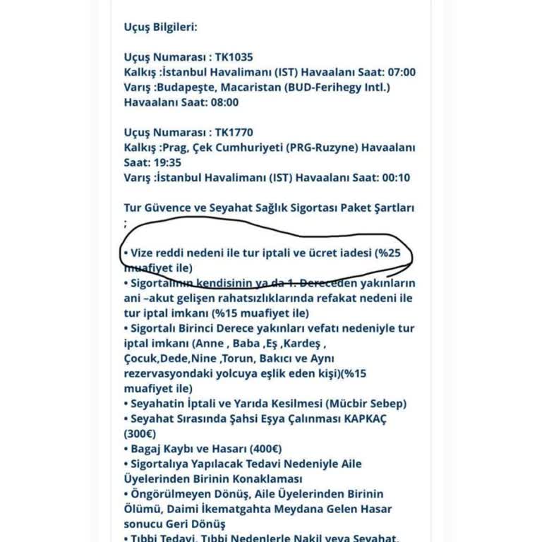 Vize Reddi Sonrası İade Yapılmadı, Mağdur Edildim