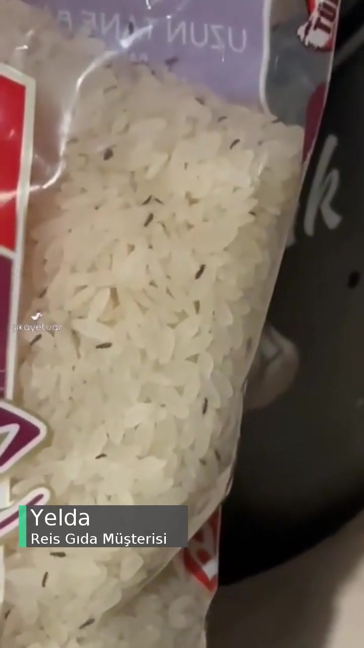 Reis Kapalı Ambalaj Pirinçten Güve Çıkması -Sağlık Skandalı! videonun kapak resmi