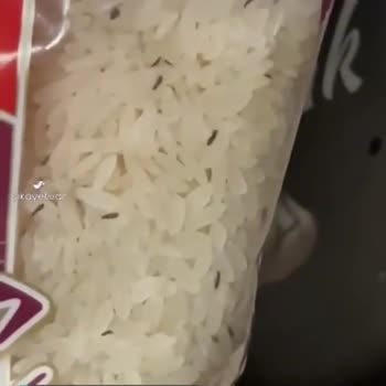 Reis Kapalı Ambalaj Pirinçten Güve Çıkması -Sağlık Skandalı!