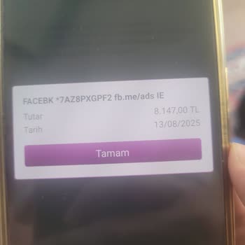 Onayım Olmadan Facebook Reklam Hesabından Yüksek Tutar Çekildi