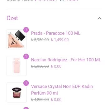 Yanlış Ve Kalitesiz Parfüm Gönderimi Sonrası İletişimsizlik Mağduriyeti