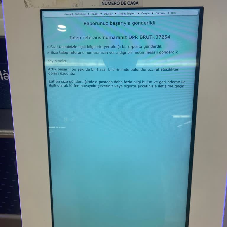 THY Bagaj Hasarı Sonrası Çözüm Sürecinde Müşteri Mağduriyeti