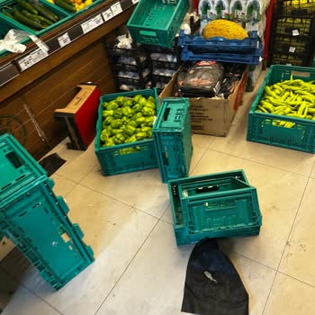 Şok Market Şubesinde Hijyen Ve Düzen Sorunu