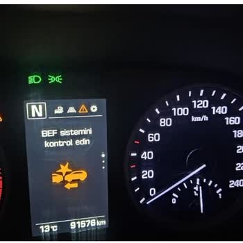 Hyundai İoniq Hybrid'de Sürekli 'Kontrol Ediniz' Uyarısı Ve Çözüm Bulunamaması