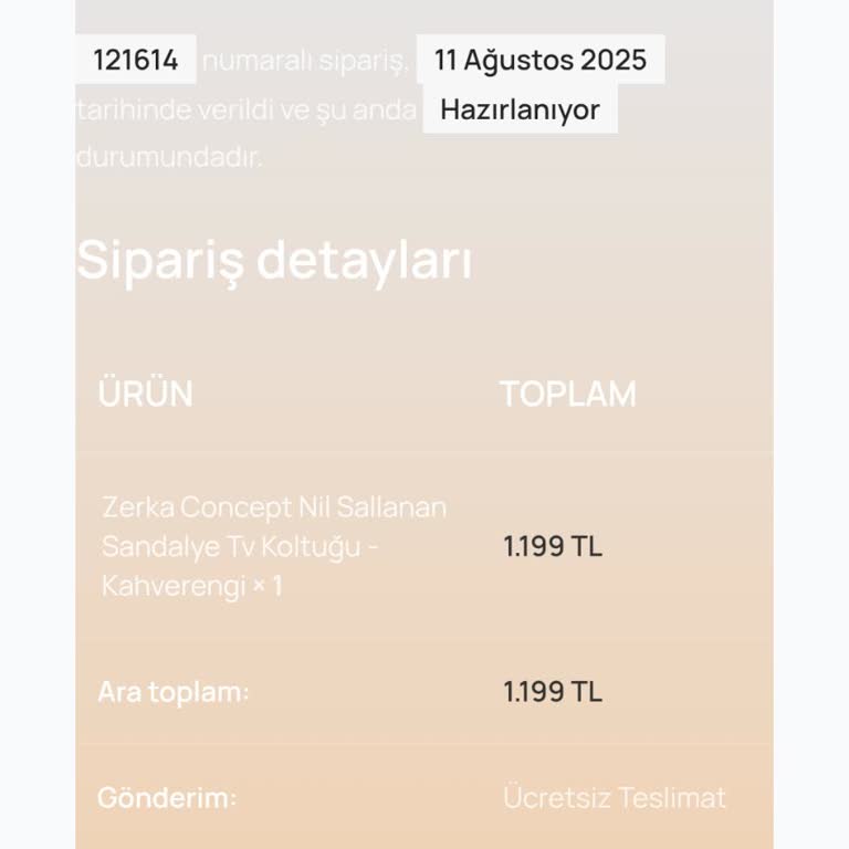 Sipariş Sonrası İletişim Yok Ürün Gönderilmedi Mağduriyetim Giderilsin