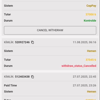 Casinoas Sitesinde Para Çekme Talebim Günlerdir Karşılanmadı