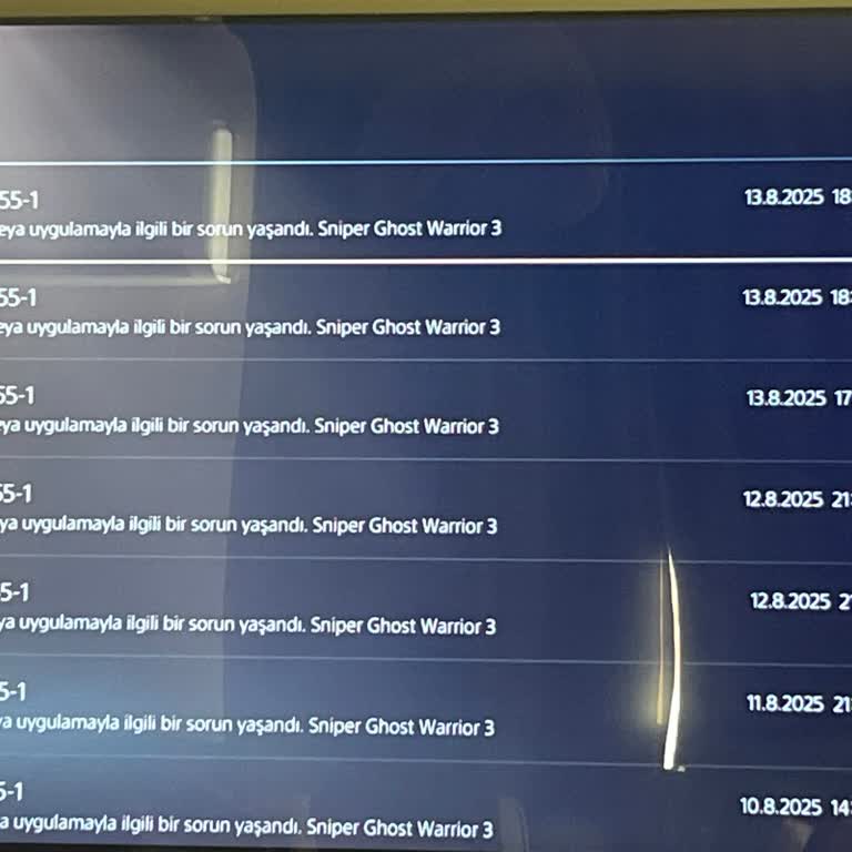 Satın Aldığım Oyunda Sürekli Hata Alıyor Ve Mağduriyetim Giderilmiyor