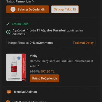 Trendyol’dan Aldığım Şampuanın Sahte Çıkması Ve Çözüm Sunulmaması