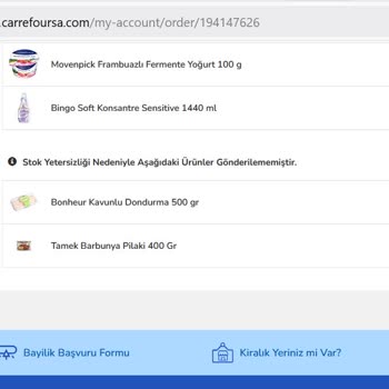Carrefour SA’da İndirimli Ürünlerde Sürekli Stok Problemi Ve Mağduriyet