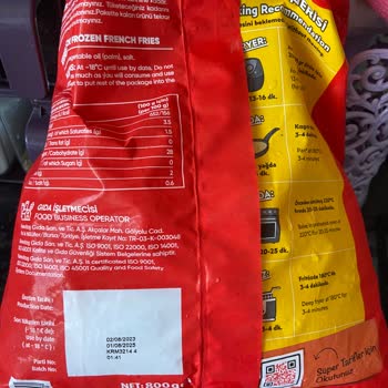 Dondurulmuş Patates Ürününde Aşırı Buz Ve Bozulma Sorunu