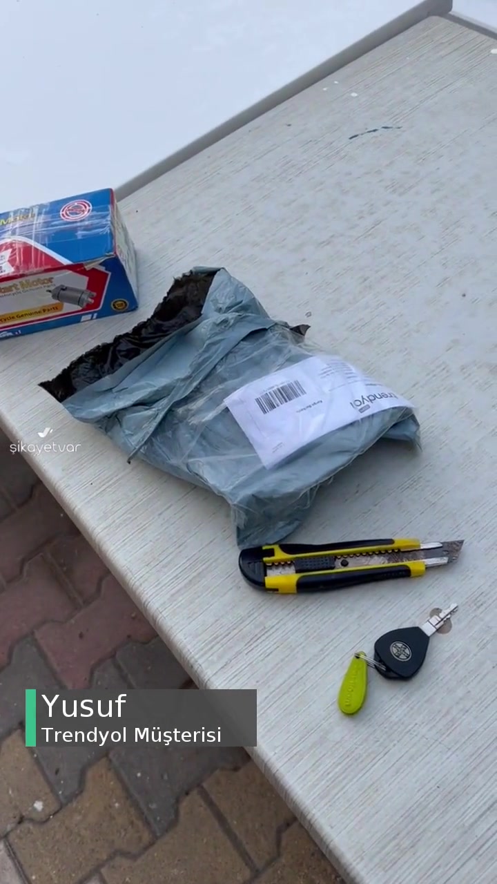 Trendyol "Kurtlar Otomotiv Motorsiklet Yedek Parça" Kusurlu Ürün Gönderdi! videonun kapak resmi