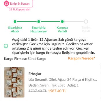 Sürat Kargo İzmir Adatepe Şubesi’nde Teslimat Gecikmesi Ve İletişim Sorunu