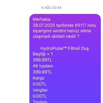 Siparişim 17 Gündür Teslim Edilmedi Müşteri Hizmetleri Sessiz