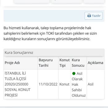 Konut Kurasında Tercihlerim Dışında Mağduriyet Yaşadım