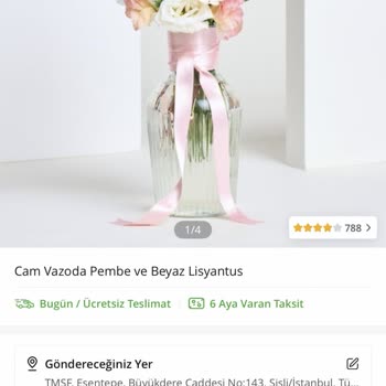 Görselden Farklı, Eski Ve Eksik Çiçek Gönderimiyle Mağduriyet Yaşadım