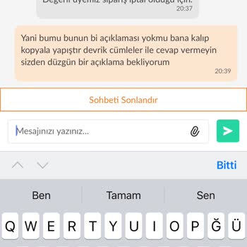 Satıcı Siparişi Keyfi İptal Etti, Müşteri Hizmetleri İlgisiz Kaldı