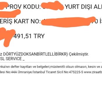 Banka Kartımdan Bilgim Dışında Yapılan İşlemlerle Mağdur Oldum
