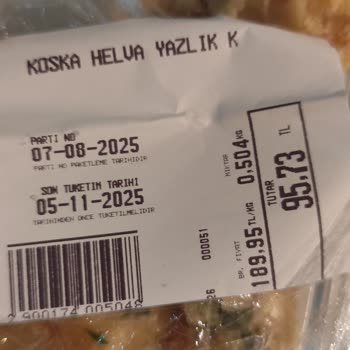 Aldığım Koska Helvalar Bayat Ve Taş Gibi Çıktı, Çocuklara Veremedim