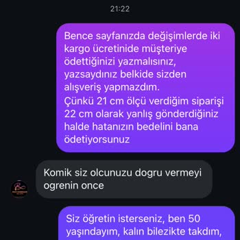 Yanlış Bileklik Gönderimi Ve Hatalı Kargo Ücreti İadesi Sorunu