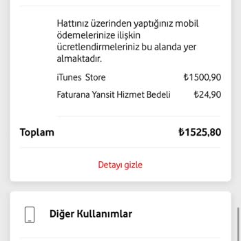 Bilgim Dışında Faturama Yansıtılan Yüksek Mobil Ödeme Ücretleri Ve Çözüm Eksikliği