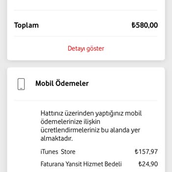Bilgim Dışında Faturama Yansıtılan Yüksek Mobil Ödeme Ücretleri Ve Çözüm Eksikliği