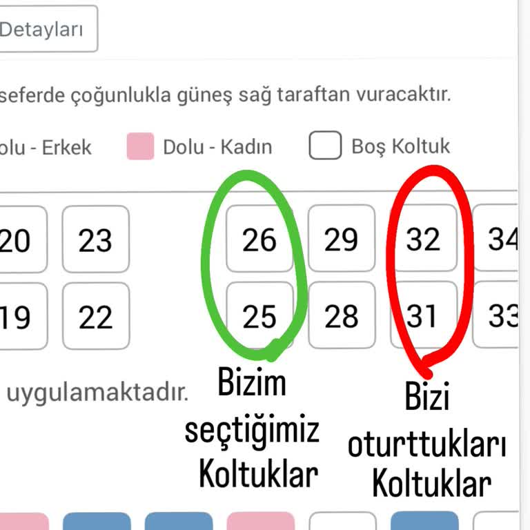 Kamil Koç Seçtiğimiz Koltuklar Değiştirildi, Mağdur Edildik!