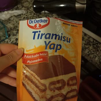 Dr Oetker Tiramisu Plastik Kokusu Ve Tadı İle Hayal Kırıklığı Yaşattı