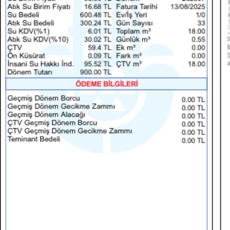 Su Faturalarımda Anormal Artış Ve İtirazıma Rağmen Çözüm Yok