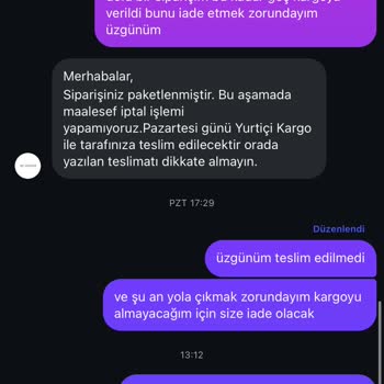 Yanlış Ürün Ve İade Reddi Sonrası Satıcıdan Engelleme