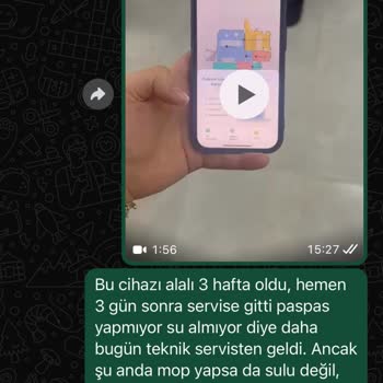 Aldığım Robot Süpürge Arızalı Çıktı Mağduriyetim Giderilmiyor