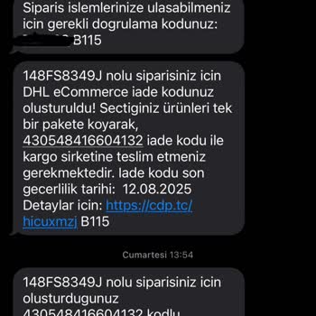 Online Alışverişte İade ve Para İadesi Sürecinde Yaşanan Sorun