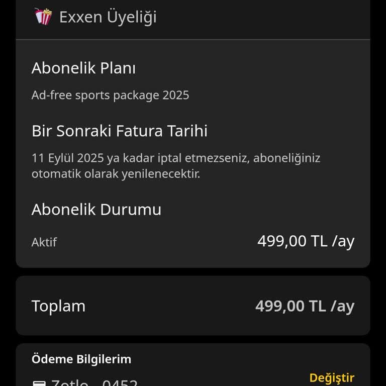 Önemli Maçlarda Exxen Uygulamasının Çökmesi Nedeniyle Mağduriyet Ve Ücret İadesi Talebi